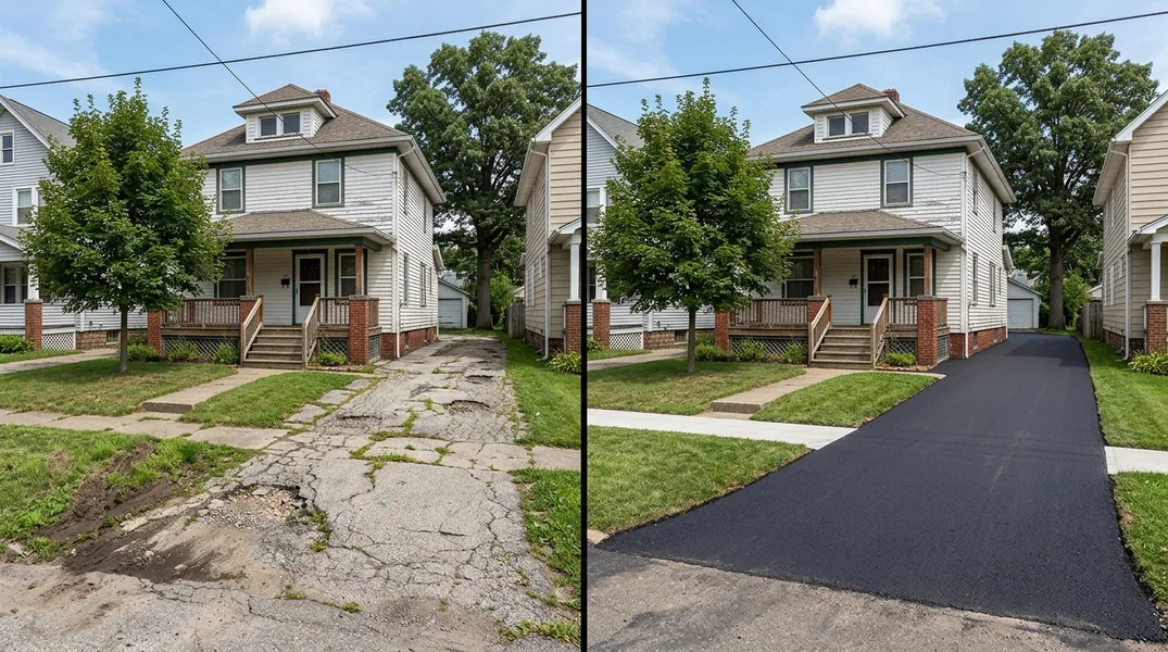 How Long Does an Asphalt Driveway Last Through Canton Freeze-Thaw?