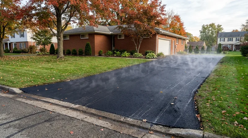 Asphalt Driveway Paving & Installation Canton