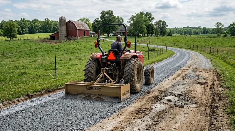 Gravel Driveway Installation & Grading Canton